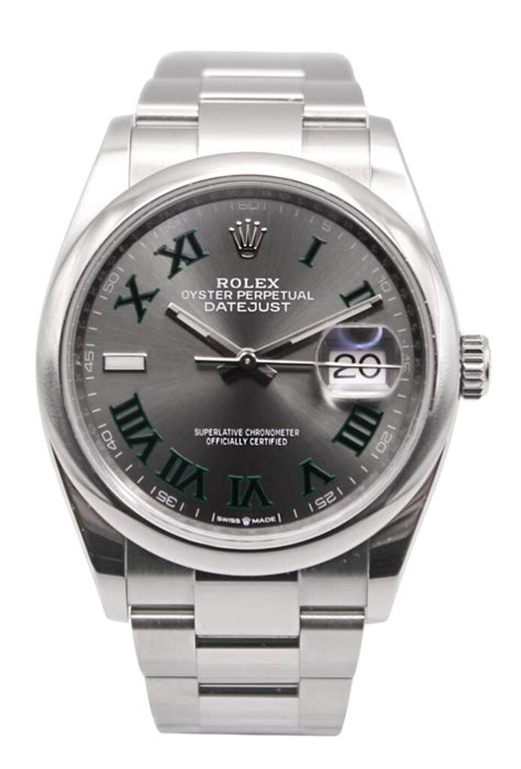 rolex datejust 36mm 126200 wimbeldon|Rolex Datejust Wimbledon dial review.